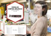 Pack 100 uds. Visera ajustable · Seguridad Control de riesgo biológico COVID19 Fabricadas en España